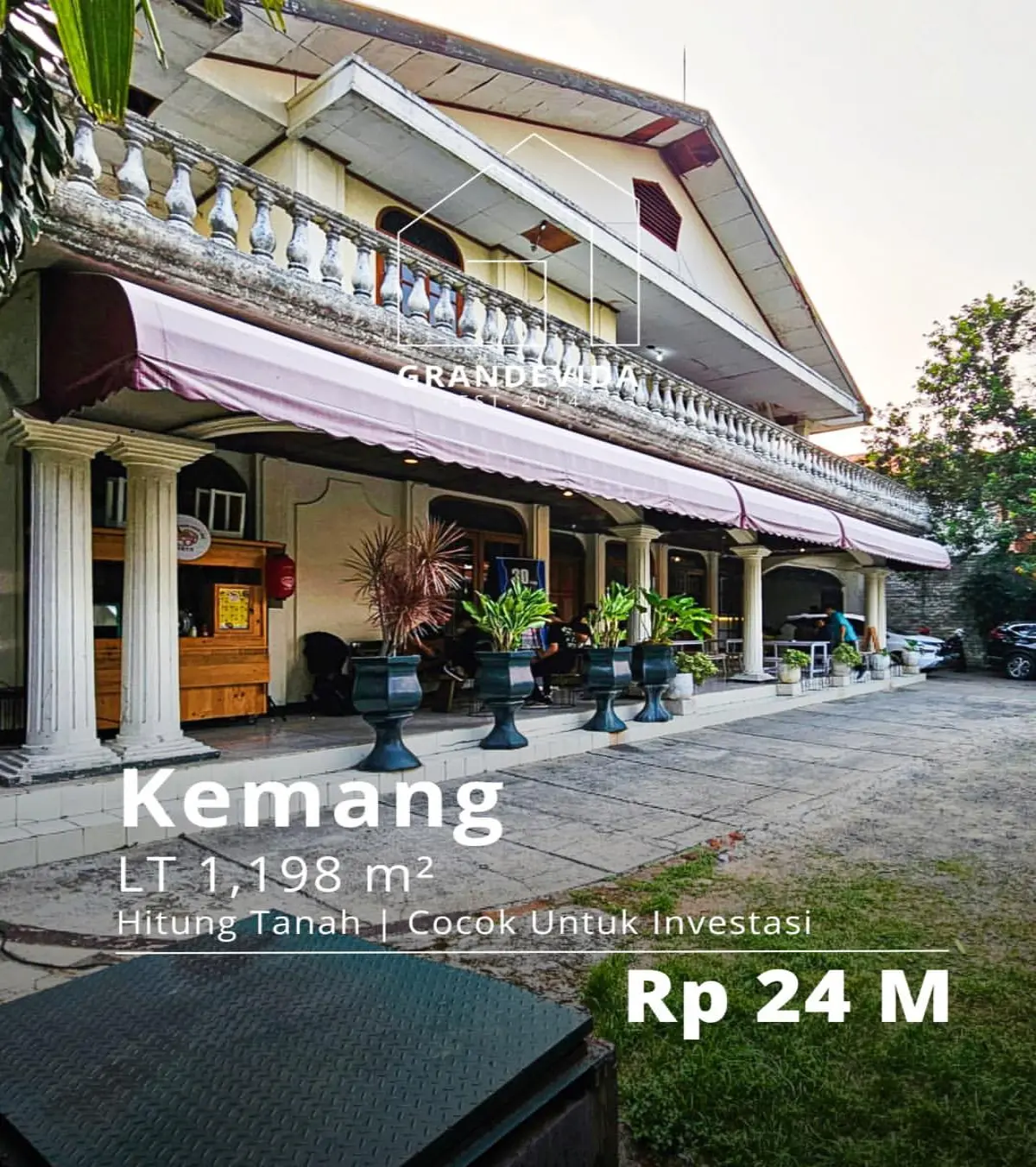 Rumah Dijual di Kemang Timur Cocok Untuk Dijadikan Tempat Usaha