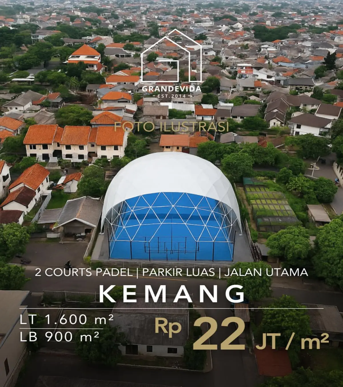 Rumah Dijual di Kemang Utara Raya COCOK Untuk Bisnis