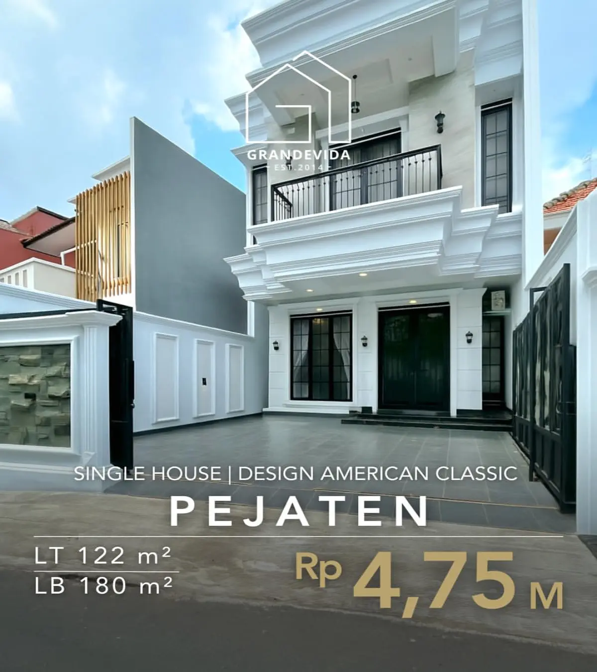 Rumah Dijual di Pejaten American Classic