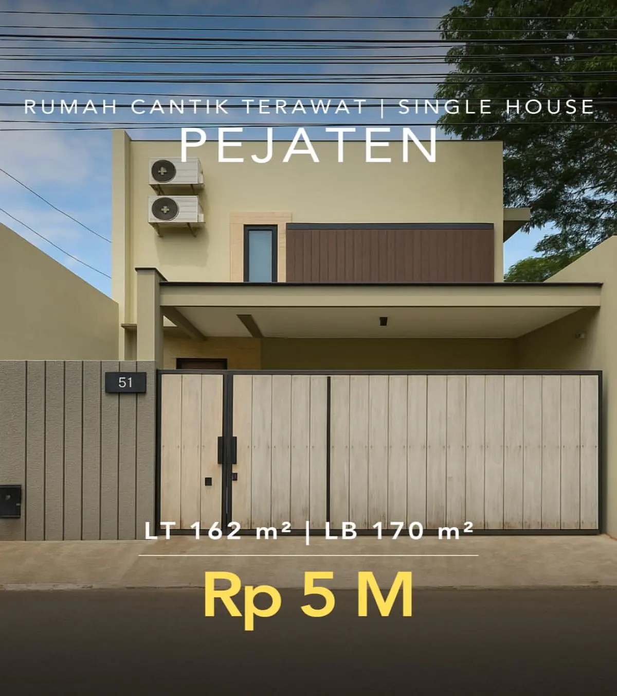 Rumah Dijual di Pejaten Siap Huni Single House