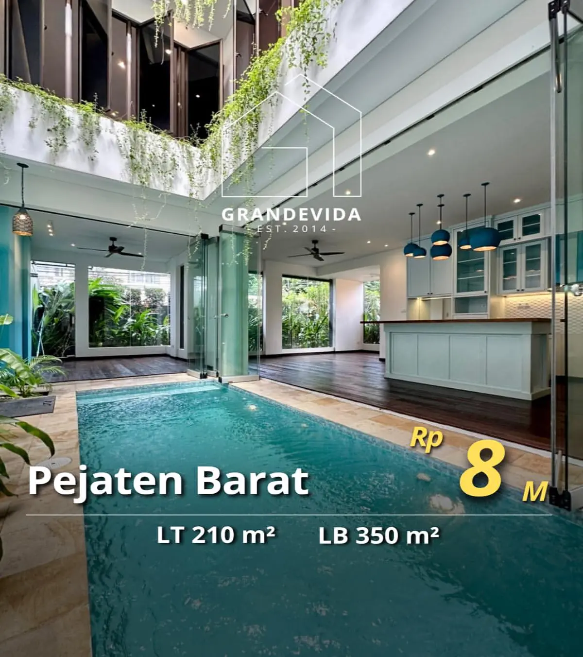 Rumah Dijual di Pejaten Posisi Pojok Nyaman