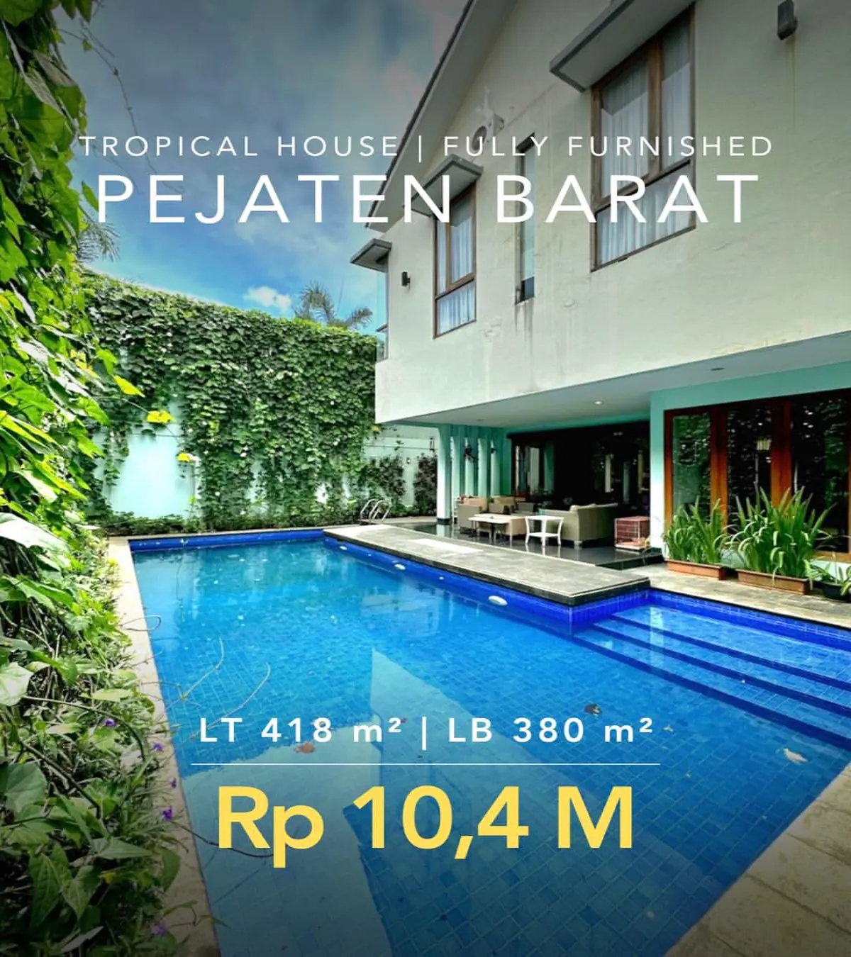 Rumah Dijual di Pejaten Fully Furnished