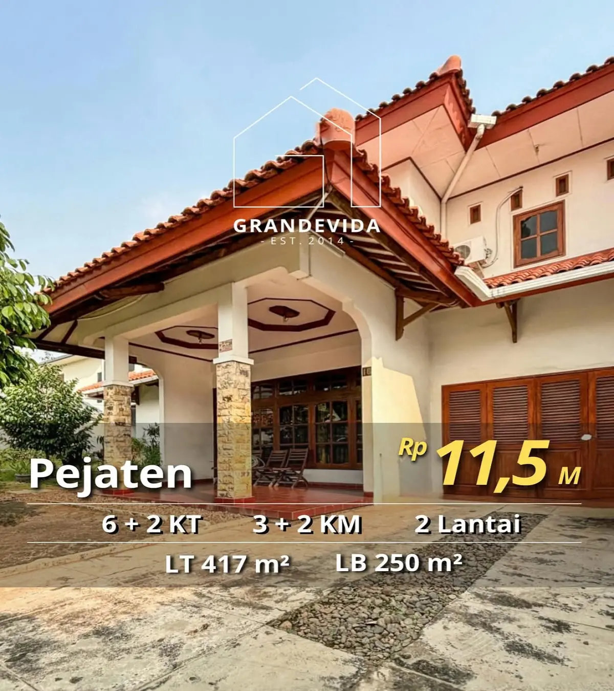 Rumah Dijual di Pejaten Rumah Terawat Bangunan 2 Lantai