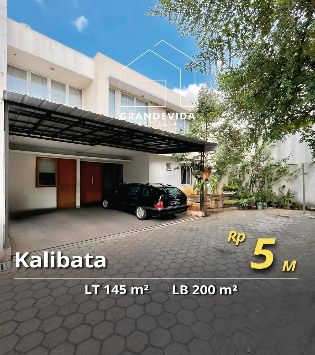 Rumah Dijual di Kalibata Siap Huni 2 Lantai