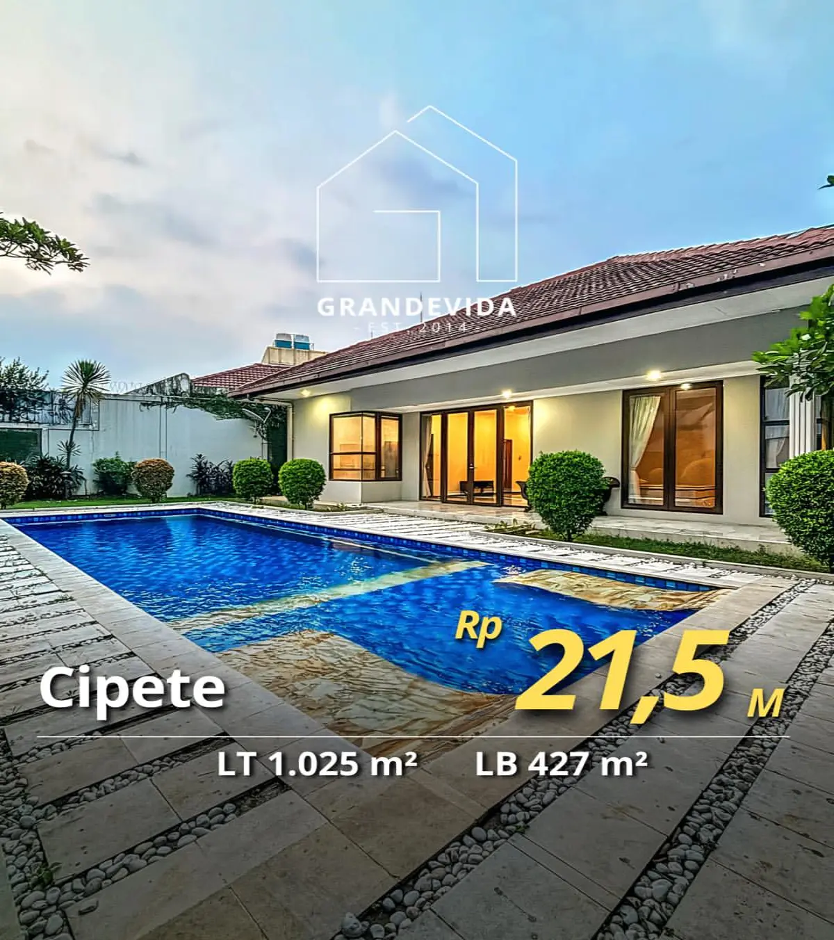 Jual Rumah Cipete Lingkungan Aman dan Nyaman