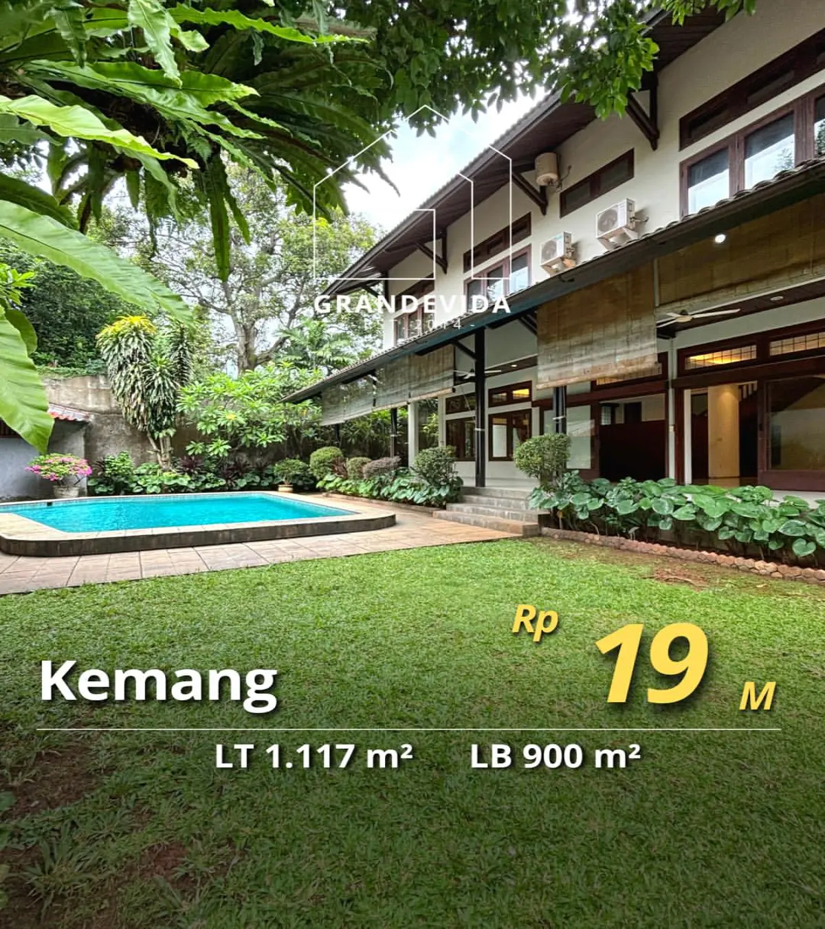 Jual Rumah Benda Raya Kemang Jakarta Selatan