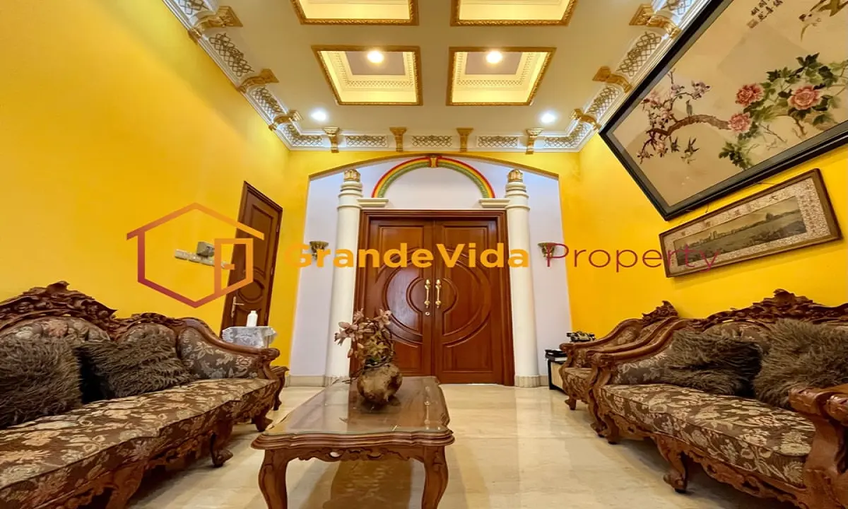 Jual Rumah Bukit Hijau Pondok Indah Rumah Mewah Bangunan 2 Lantai