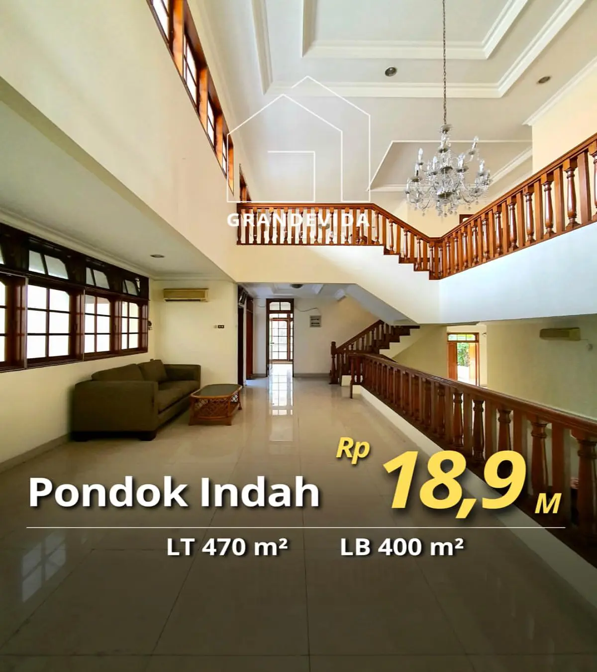 Jual Rumah Duta Permai Pondok Indah Turun Harga