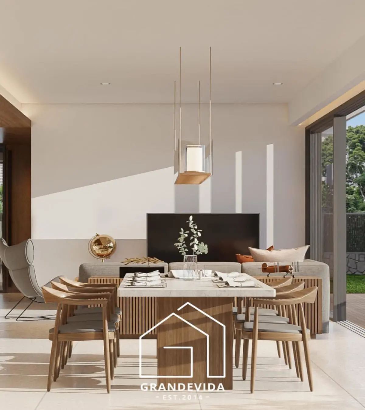 Jual Rumah Niaga Hijau Pondok Indah Bangunan Baru