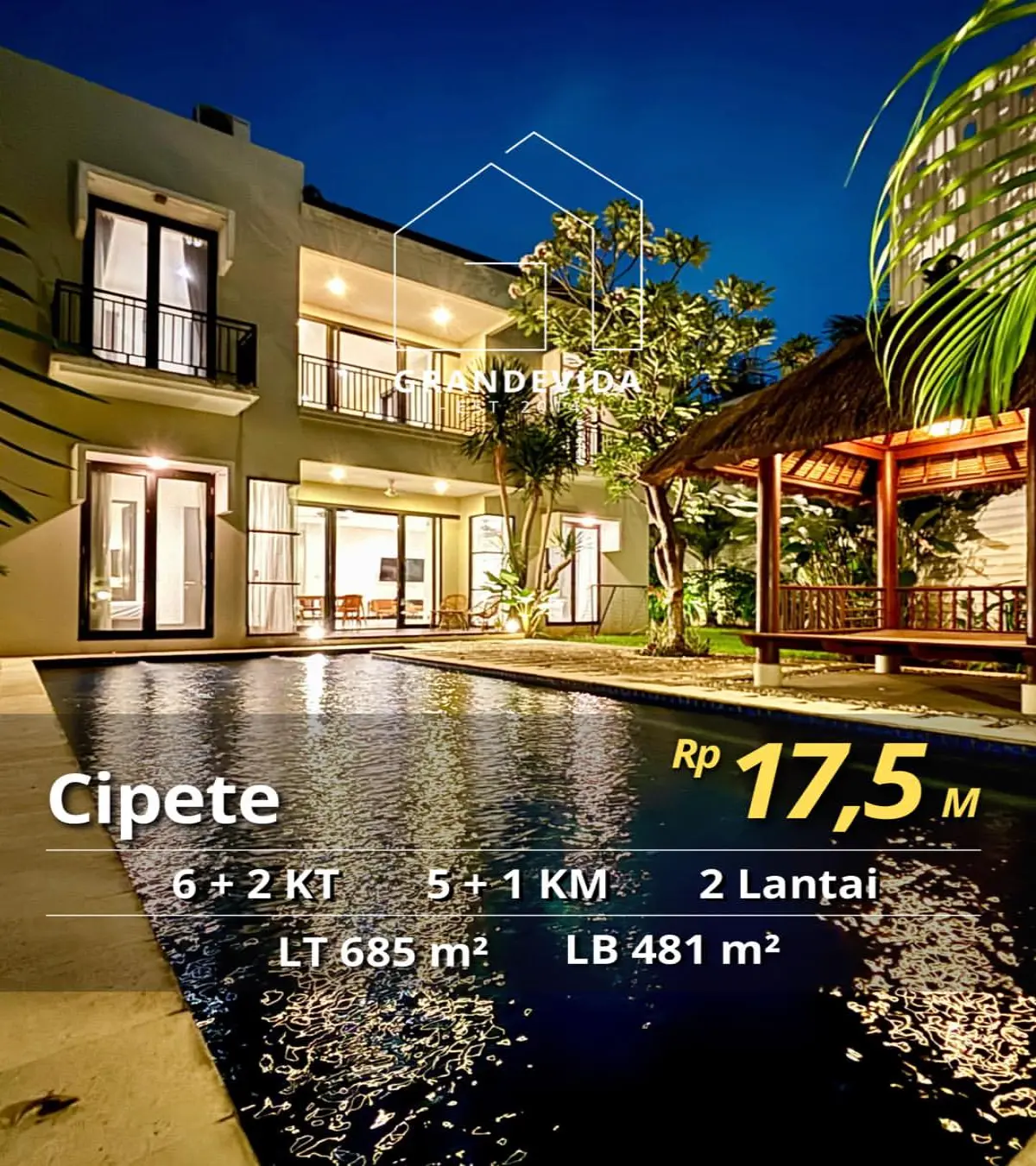 Rumah Dijual Murah Cipete Jakarta Selatan Selangkah Ke MRT