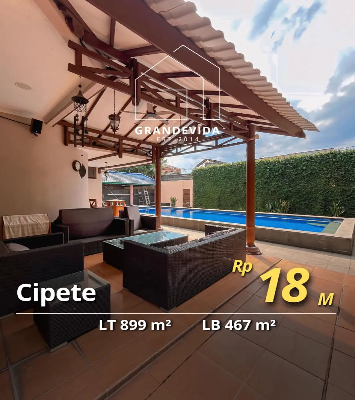 Rumah Dijual Murah Cipete Jakarta Selatan Lokasi Premium