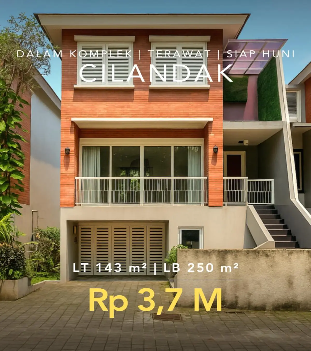 Rumah Dijual Murah Cilandak Jakarta Selatan Lokasi Terbaik