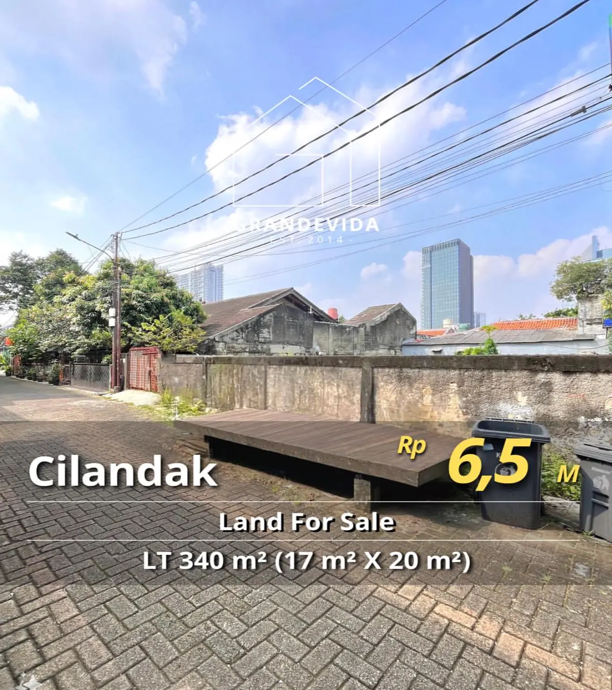 Tanah Dijual Cilandak Dalam Jakarta Selatan