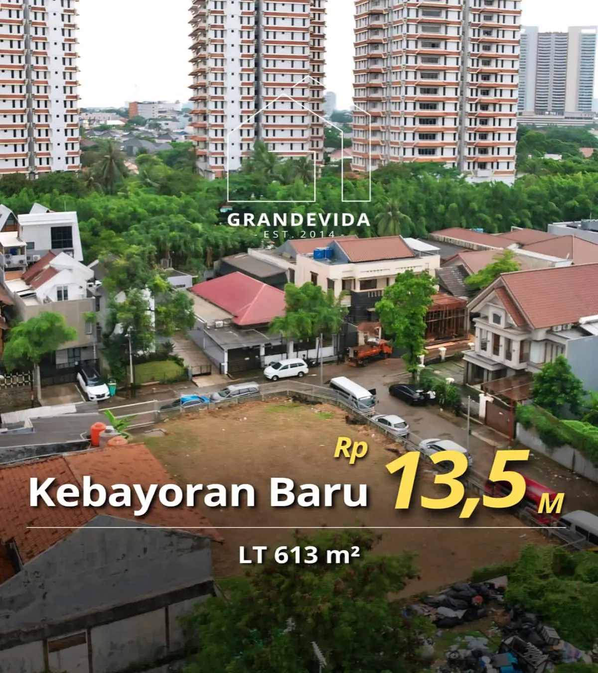 Tanah Dijual Pulo Raya Kebayoran Baru