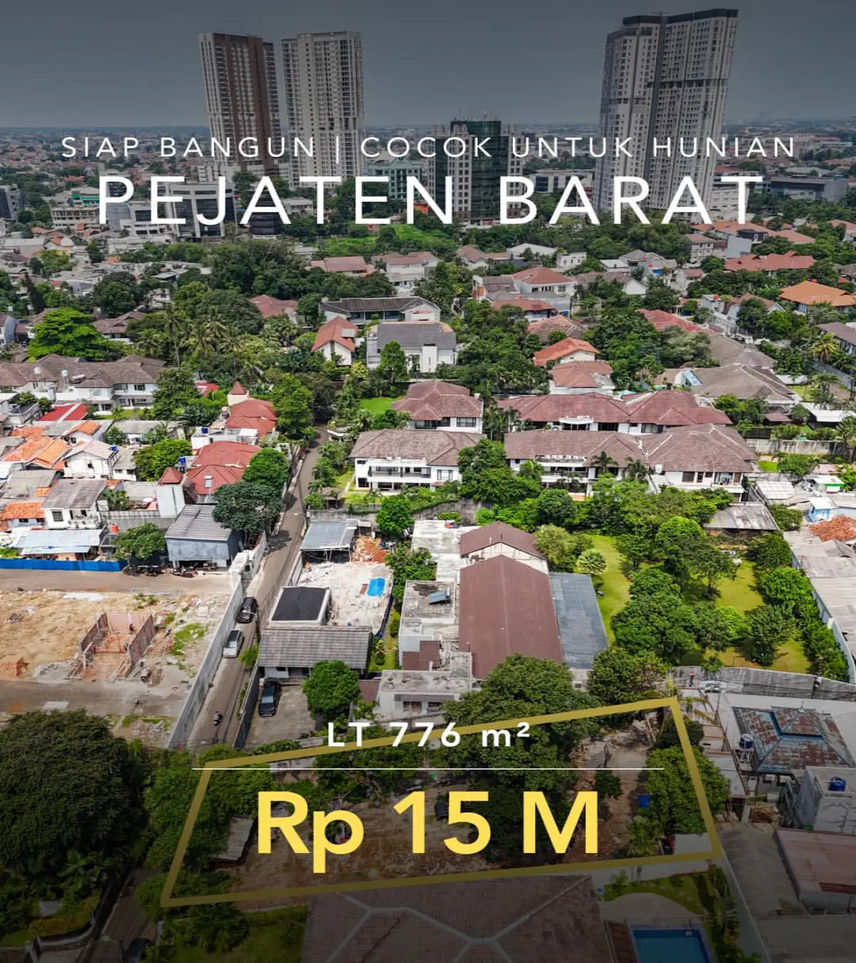 Tanah Dijual Timbul Pejaten Barat