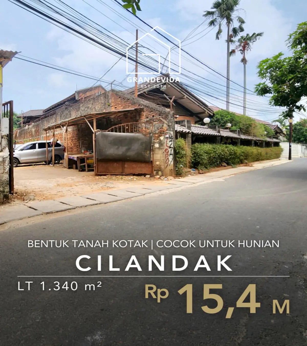 Tanah Dijual Damai Musyawarah Cilandak