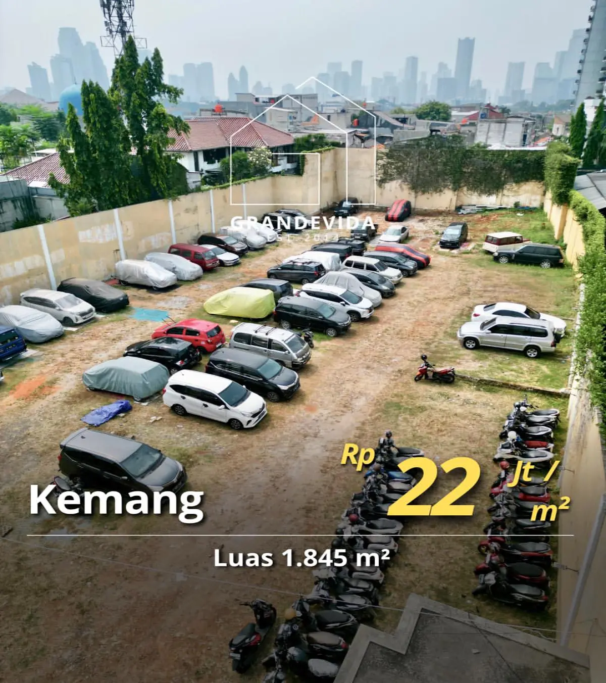 Tanah Dijual Murah Bangka Kemang Jakarta Selatan