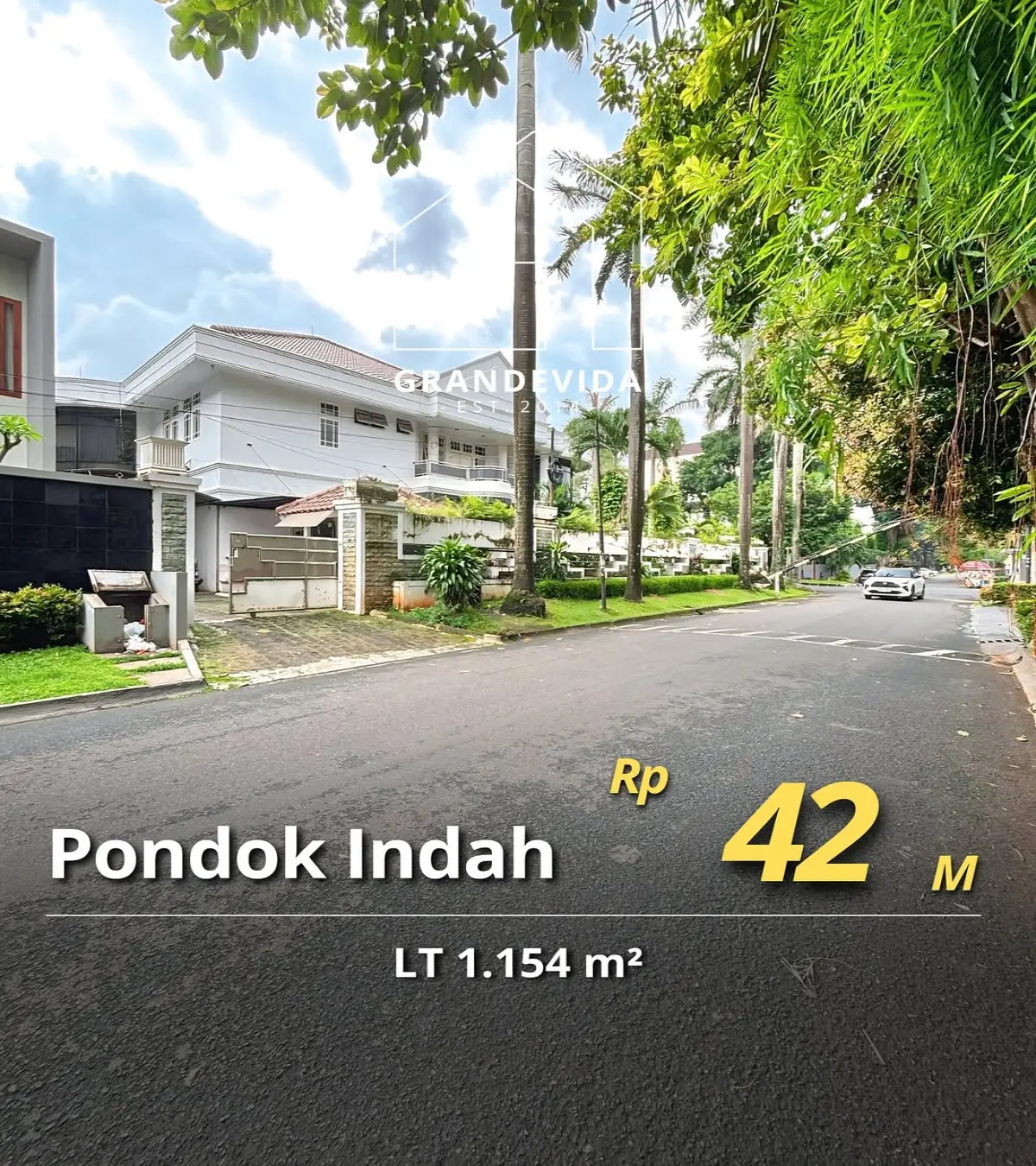 Tanah Dijual di Gedung Hijau Pondok Indah