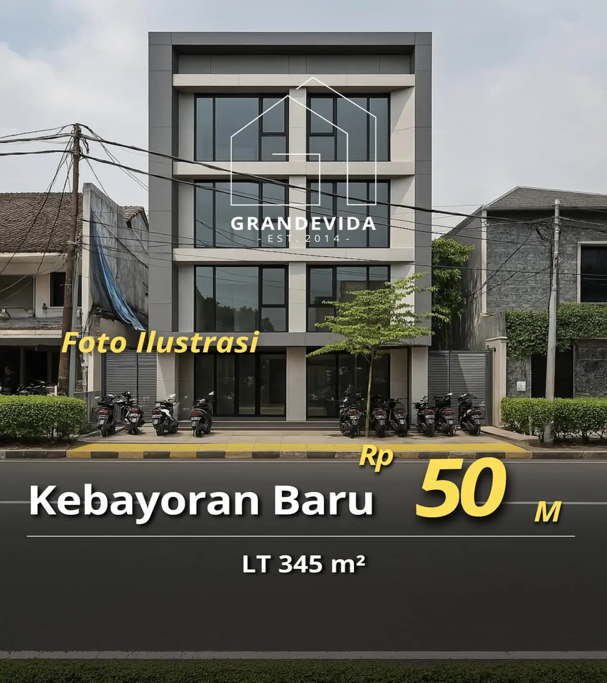 Tanah Dijual Gunawarman Kebayoran Baru