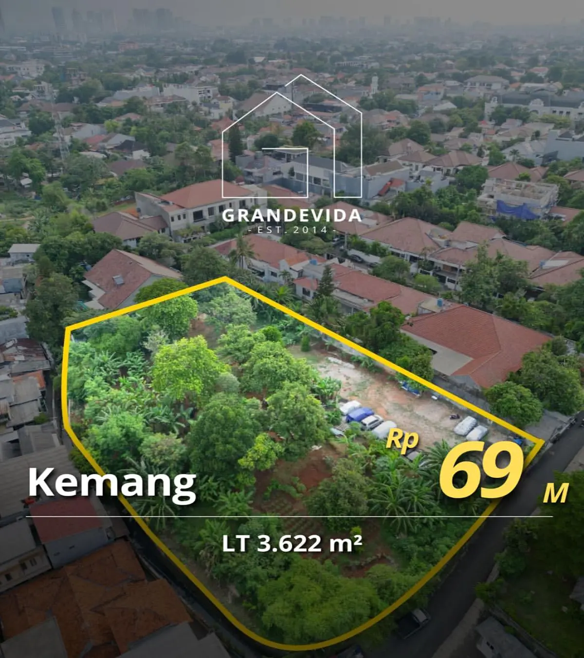 Tanah Dijual Kemang Timur Jakarta Selatan Lokasi Terbaik