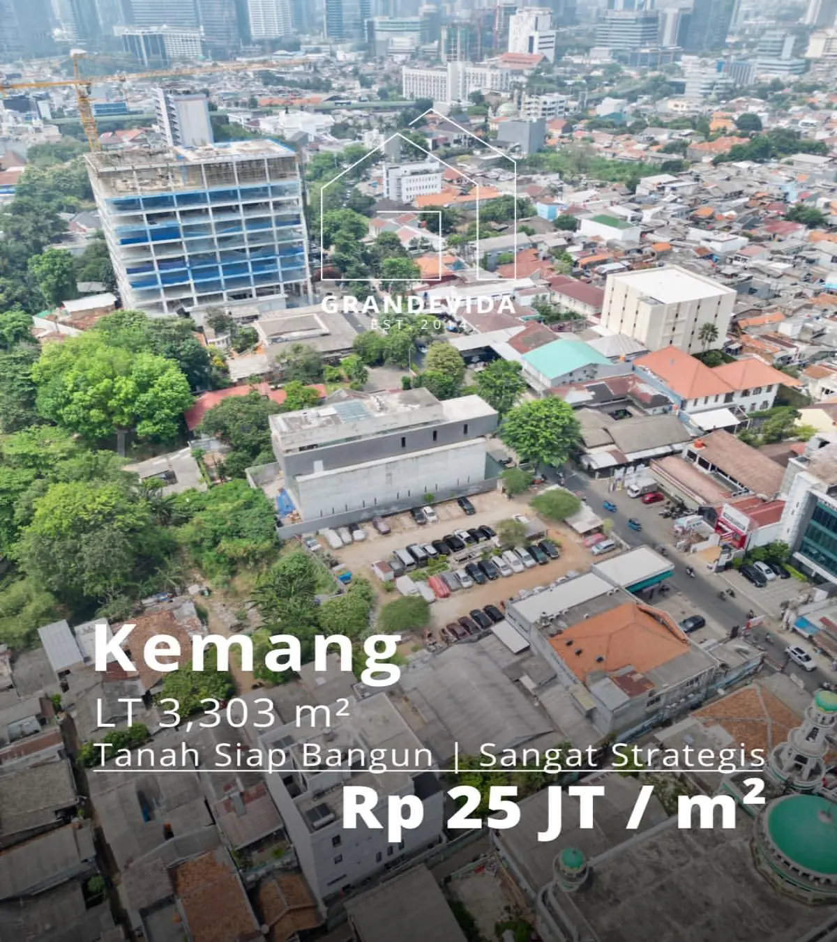 Tanah Dijual Bangka Raya Kemang Jakarta Selatan
