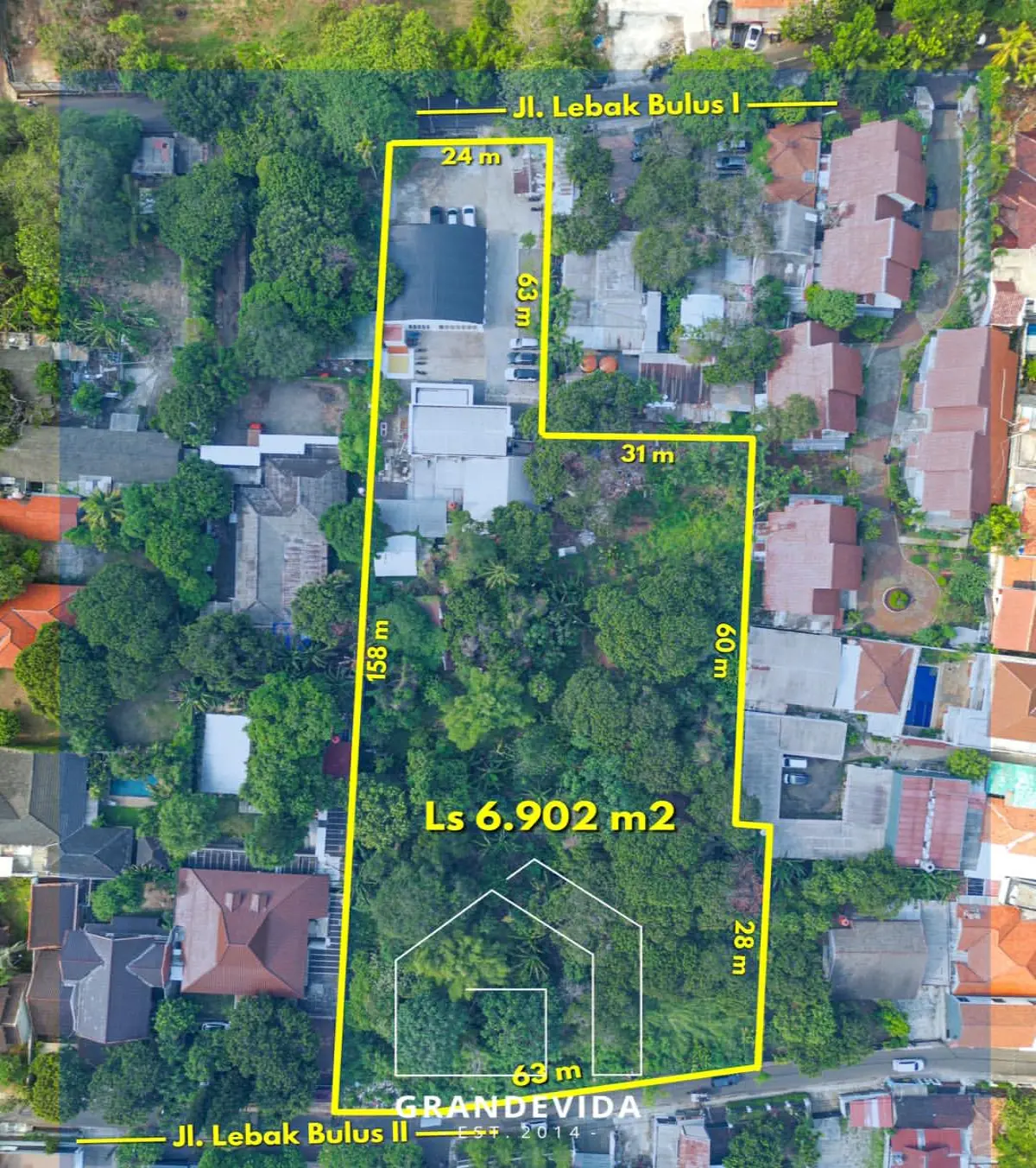 Tanah Dijual Lebak Bulus Jakarta Selatan