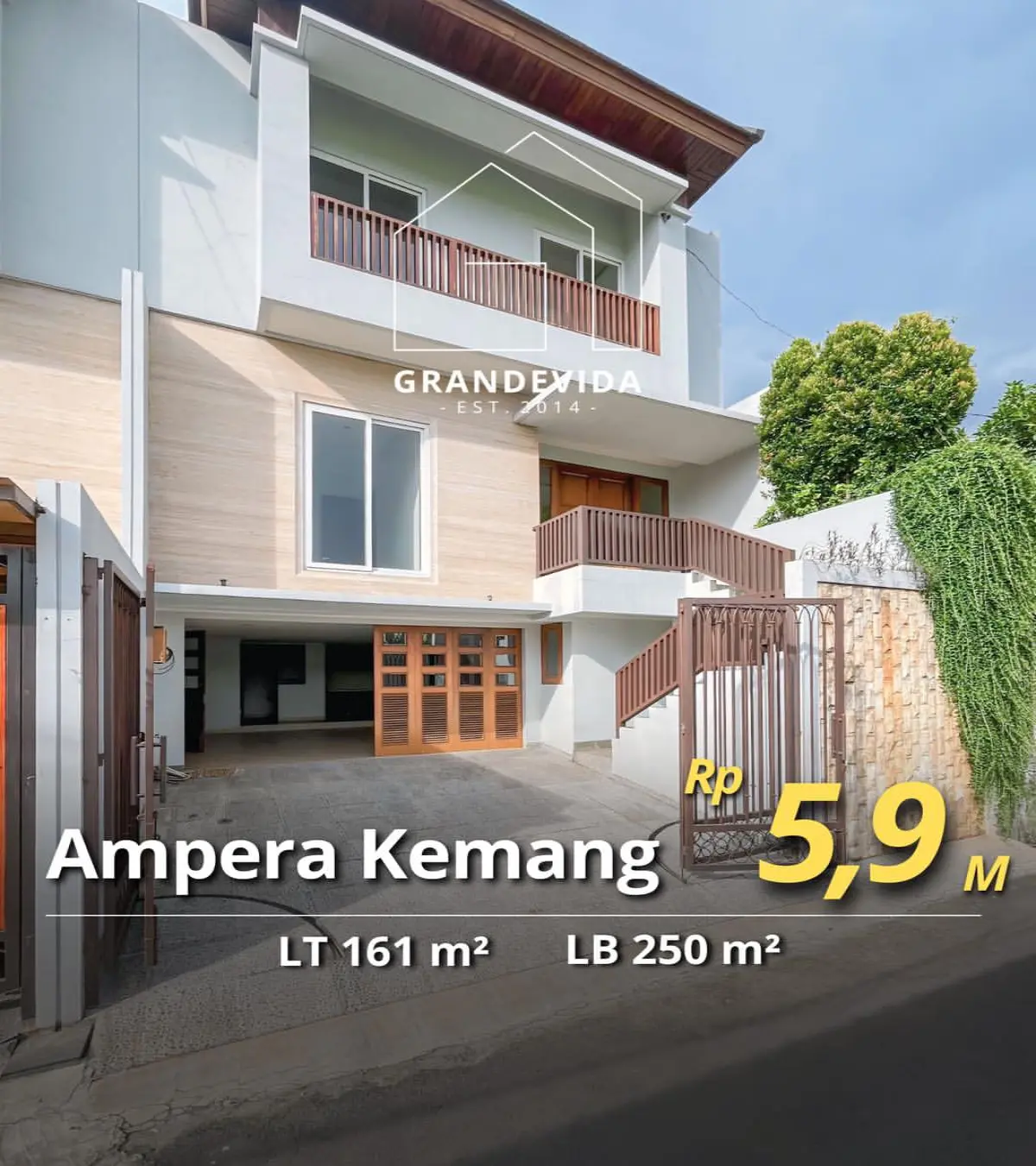 Dijual Rumah Ampera Kemang