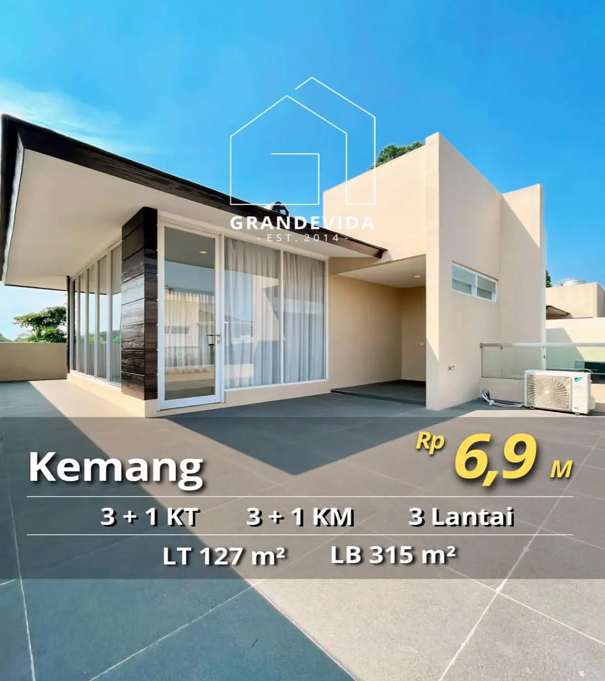 Rumah Dijual Casavia Kemang Jakarta Selatan