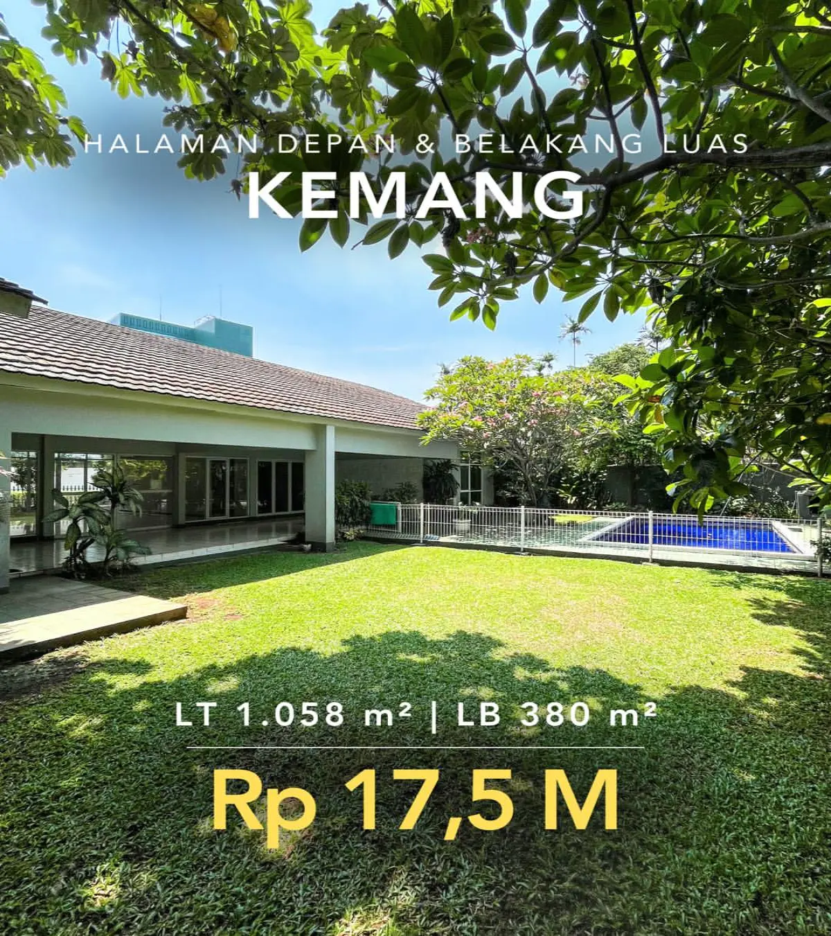 Rumah Kemang Jakarta Selatan Dijual Cepat