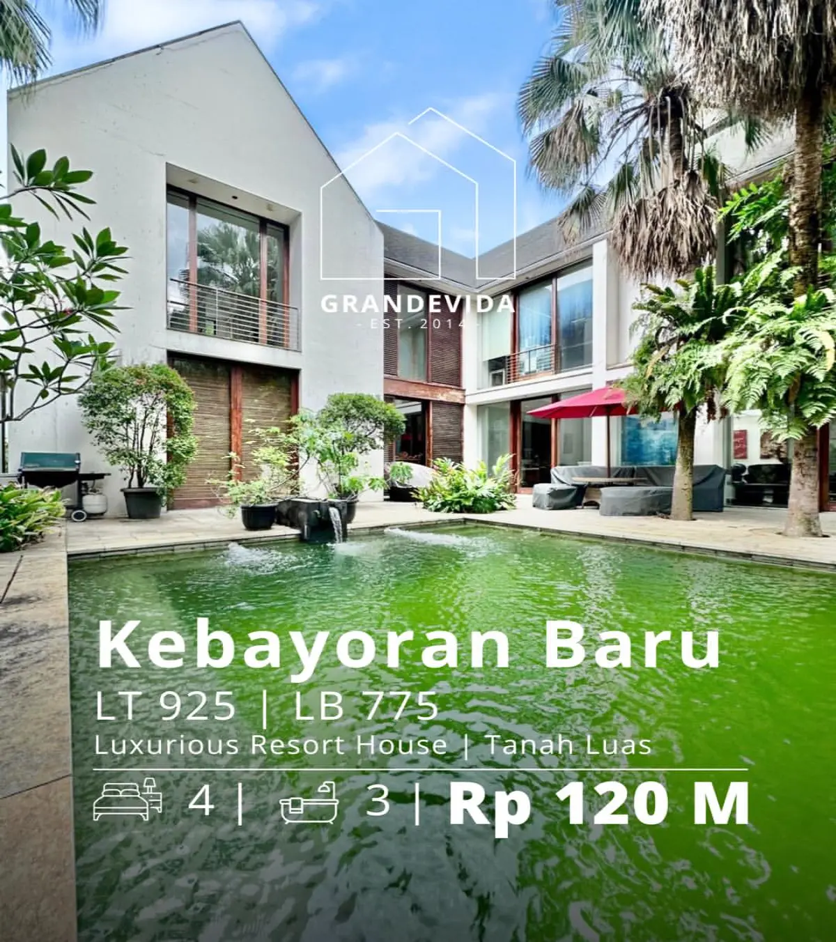 Jual Rumah di Raden Patah Selong Kebayoran Baru