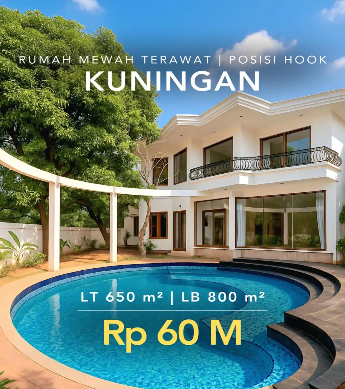 Rumah Dijual di Mikasa Kuningan Jakarta Selatan