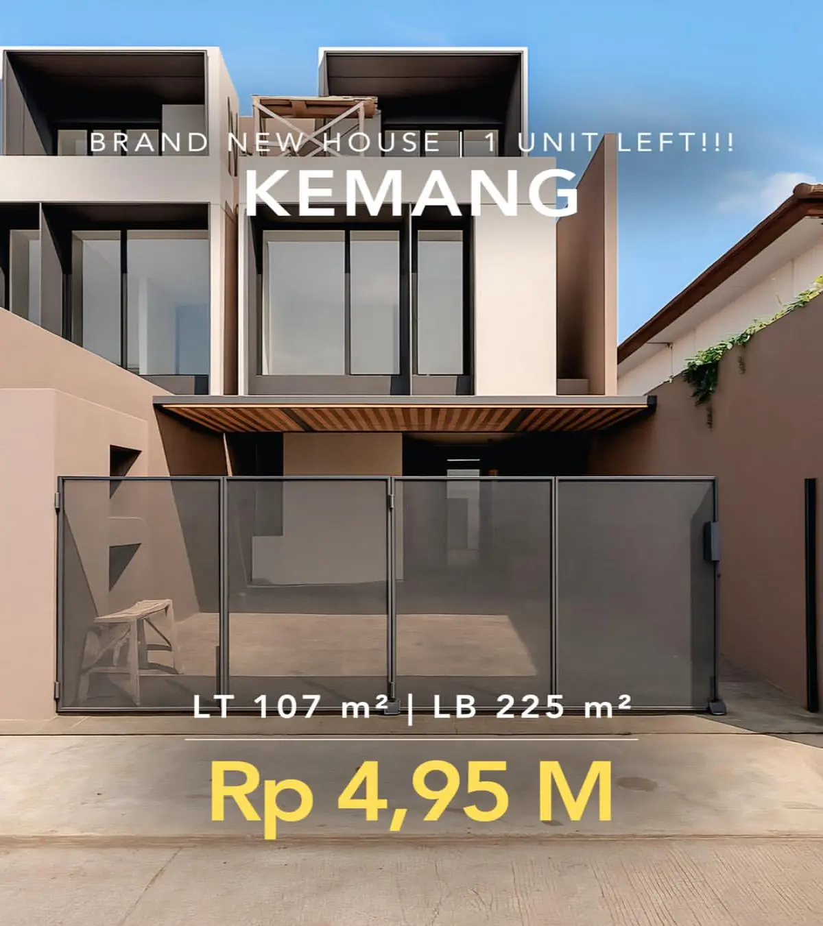 Rumah Hunni Kemang Jakarta Selatan Dijual