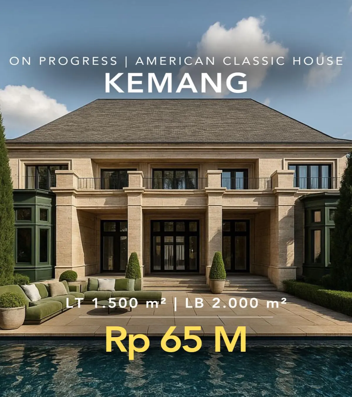 Rumah di Kemang Timur Dijual Murah