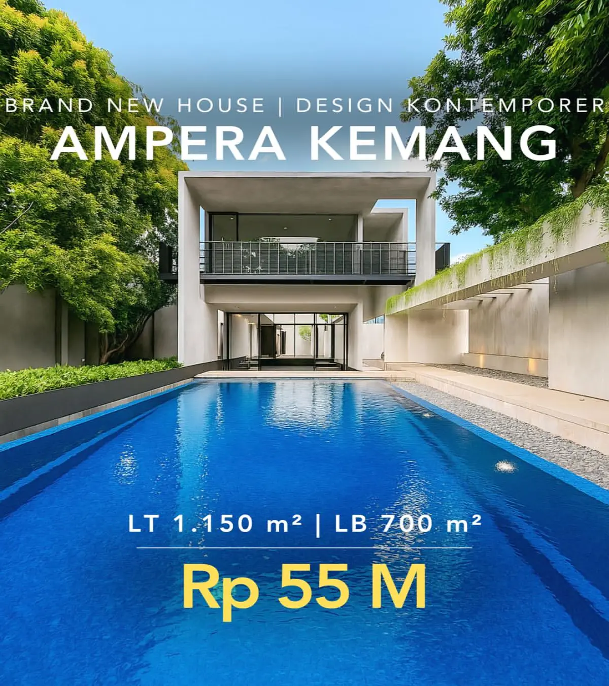 Rumah di Jeruk Purut Kemang Dijual