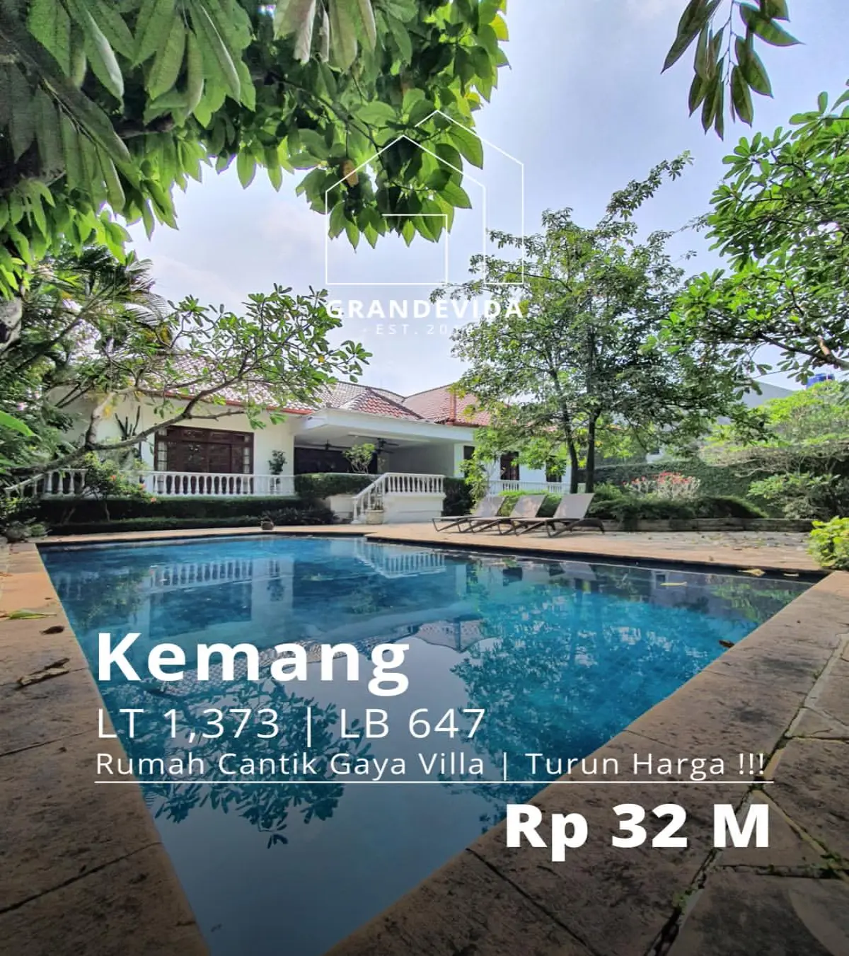 Rumah di Kemang Barat Dijual