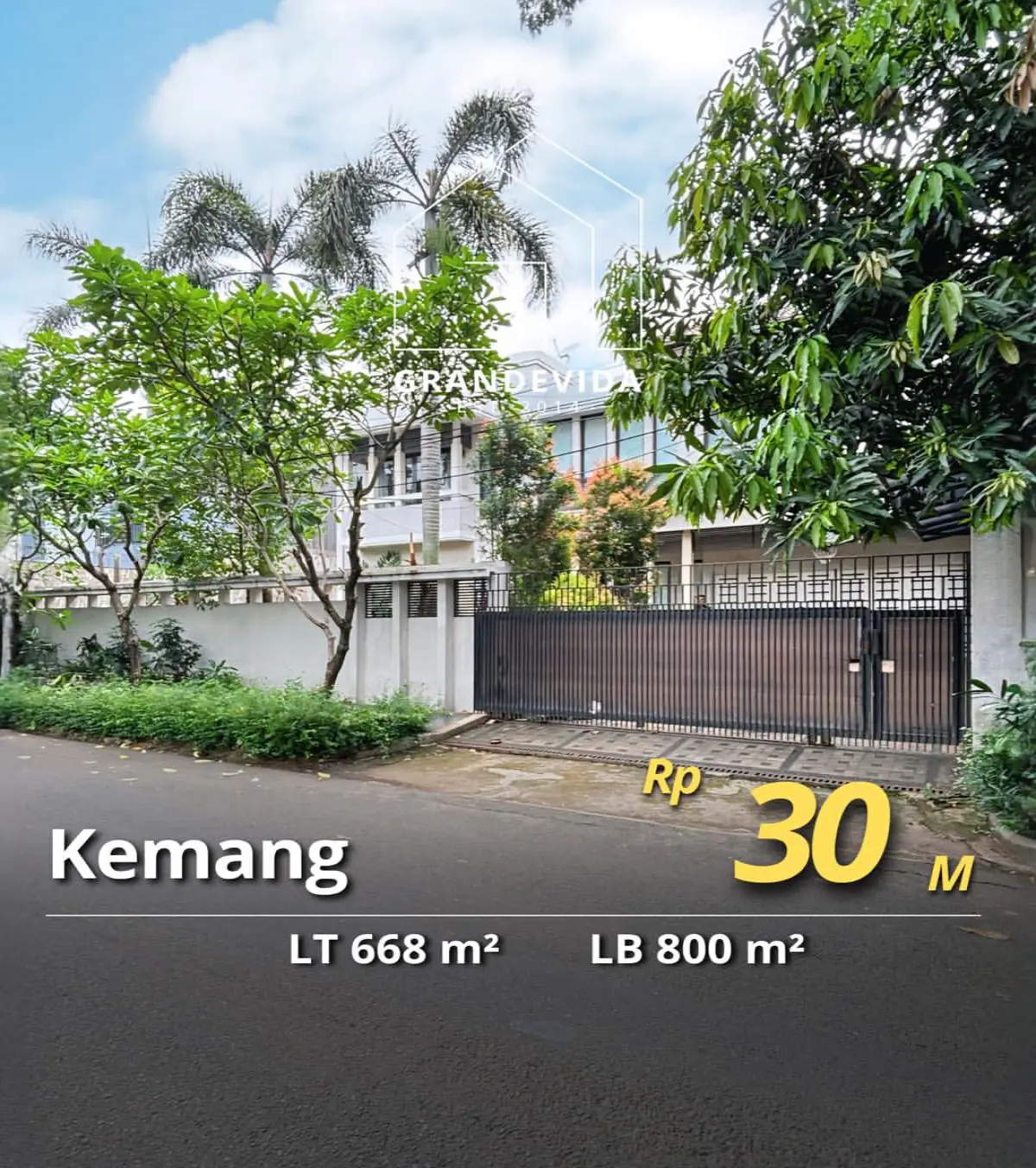 Rumah di Kemang Dalam Dijual