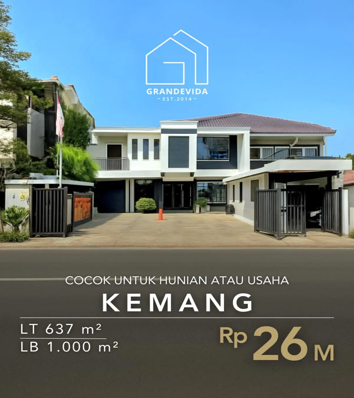 Rumah di Bangka Raya Kemang Dijual Cepat
