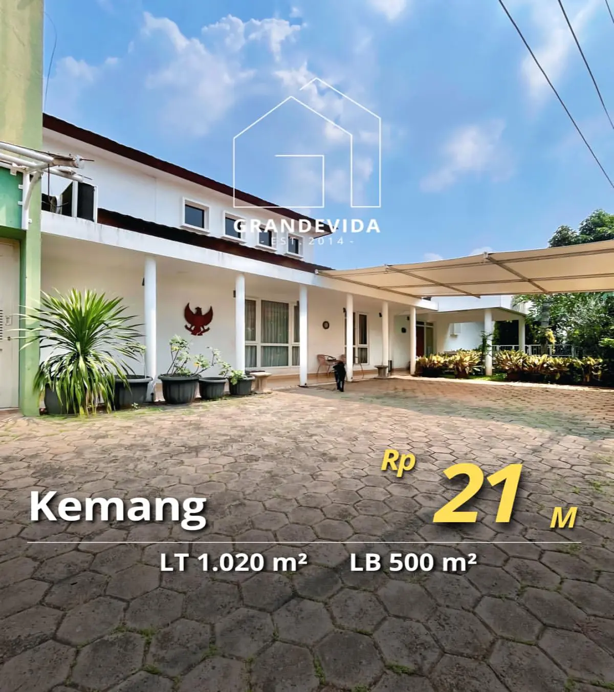 Rumah di Kemang Utara Jakarta Selatan Dijual