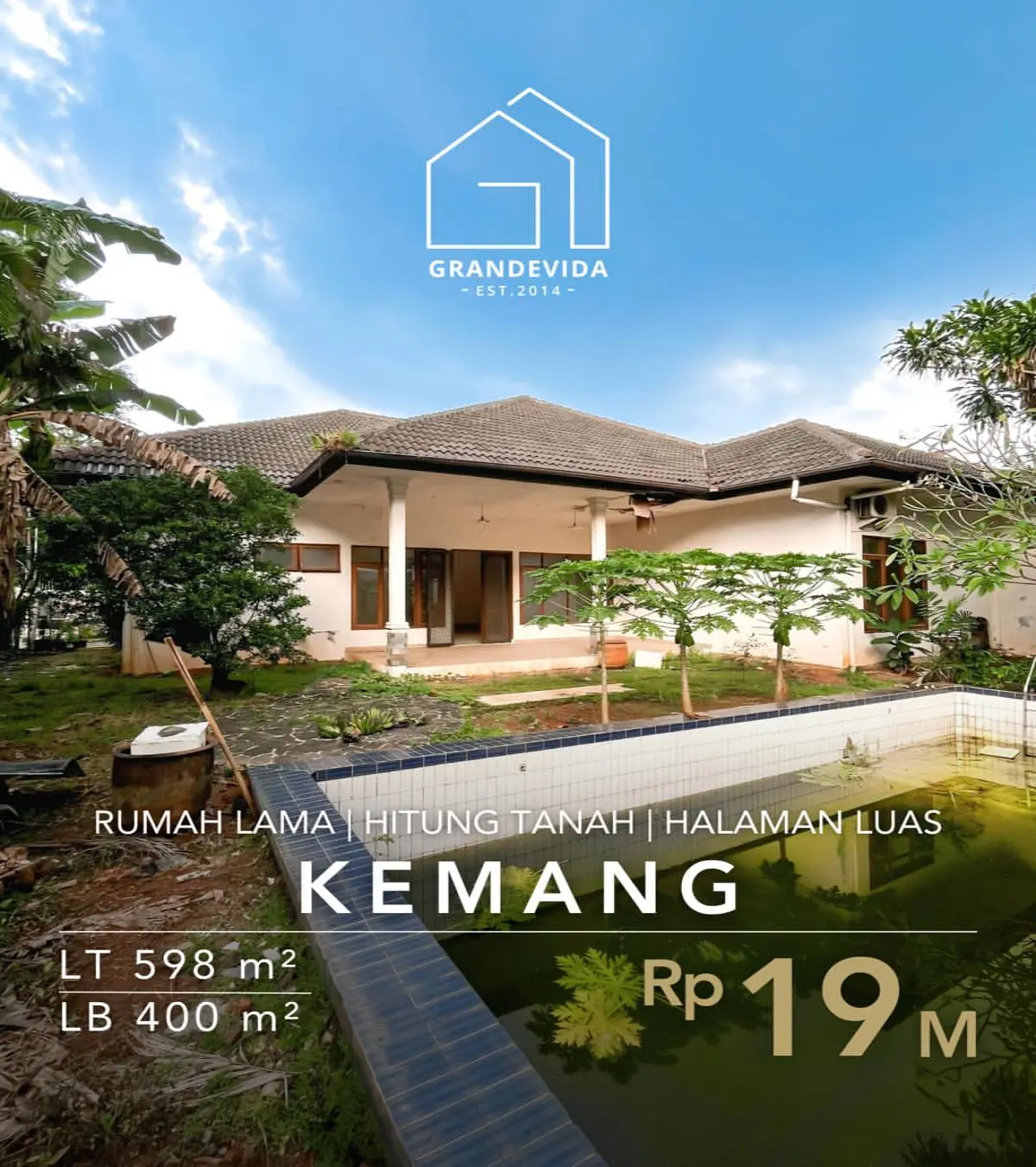 Rumah di Kemang Selatan Dijual Murah