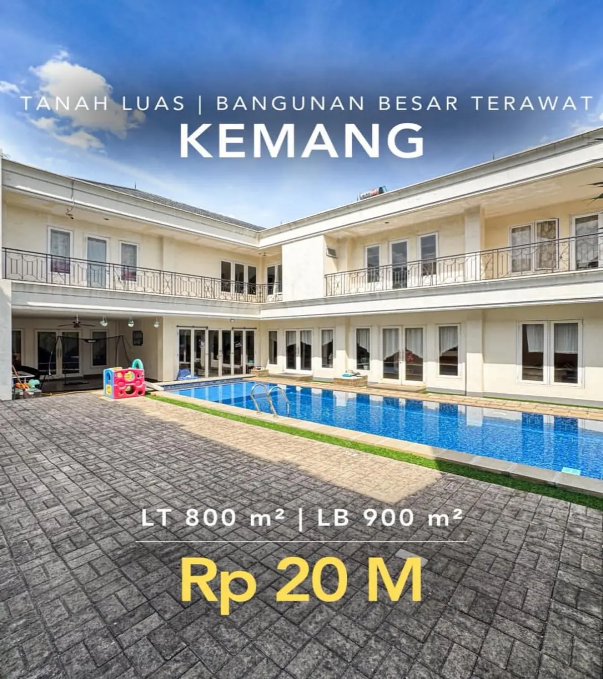 Dijual Rumah Kemang Jakarta Selatan Lokasi Terbaik