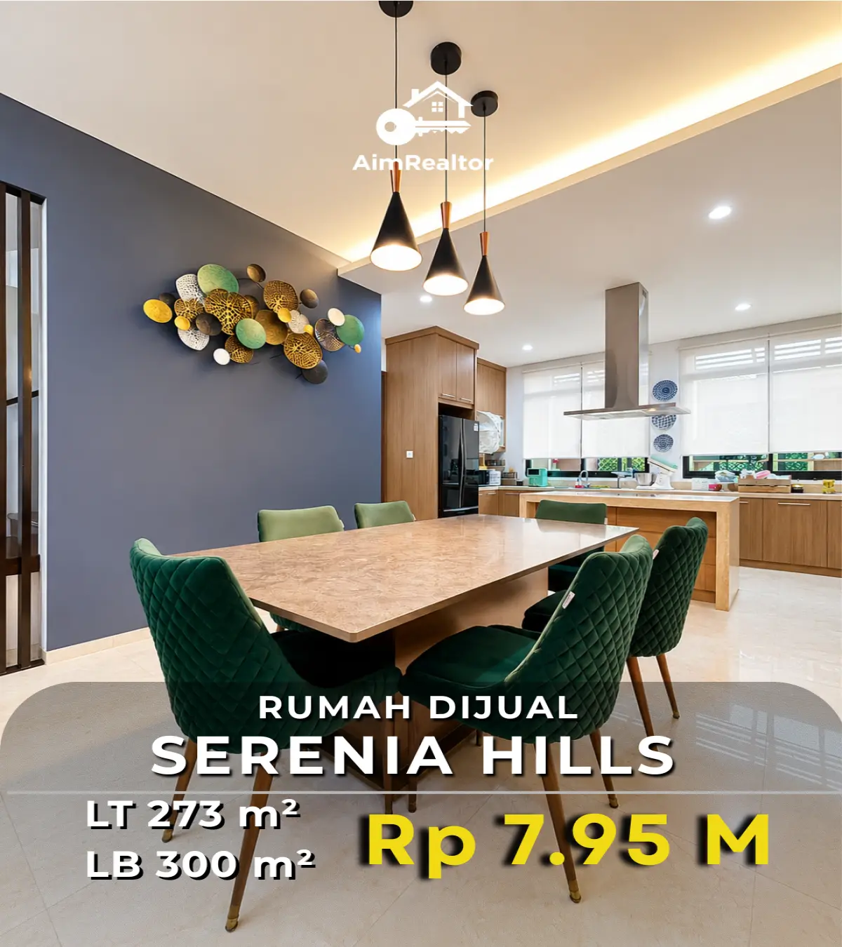 Rumah Dijual Serenia Hills Lebak Bulus Jaksel