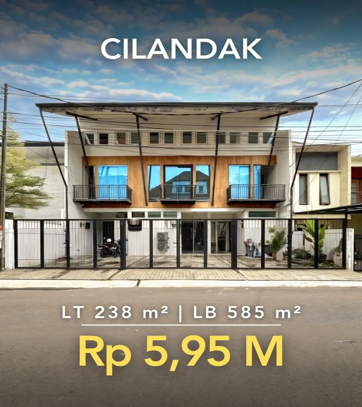 Rumah Dijual Cilandak Jakarta Selatan dekat ke MRT