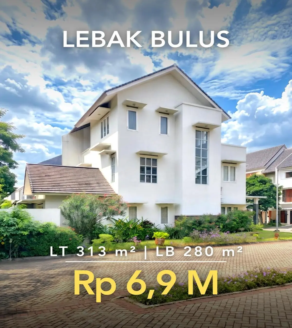 Rumah Dijual Bona Indah Lebak Bulus Jakarta Selatan